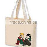 Promotional natural 12oz canvas beach bag