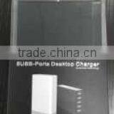 Highpower US EU Power Cord 5port Usb Quick Charge 2.0 Smart Charger for Mobile Phone thumbnail-6