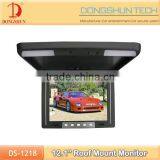 12.1 Inch Car Motorized Flip Down Monitor, Roof Mount Monitor