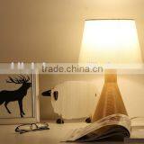 Modern Solid Wood Base Light Table Lamp Small Decorative LED Wood Table Lamp LED Wood Table Light JK-879-19 thumbnail-2