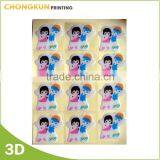 Cheap Full Color Printing Customized 3d Epoxy Sticker