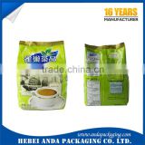 Aluminum foil whey powder packaging bag/ sachet packaging for powder/Printed powder sachet packing film