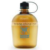 BPA Free Plastic Military Sport Water Bottle 1000ml for Outdoor Trainning thumbnail-3