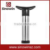 Comes In Gift Box Wine Pump Vacuum Bottle Stoppers Black for Wine thumbnail-5