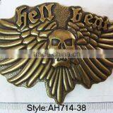 Skull Logo Belt Buckle Heart Shape Joint Buckle Men Clip Metal Buckle thumbnail-6