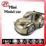 Cute die cast metal car model with induction hand shake lighting and musical with EN71