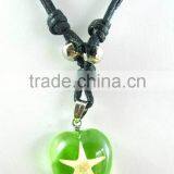 2015 Fashion Heart of Ocean Lucky Amber Necklace thumbnail-2