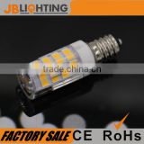 Zhejiang Ningbo factory G9 LED bulb AC 110/220V 3W 240lm 2835SMD E12 base CE RoHS approval