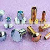 Iron Plating&Round Hollow Rivets