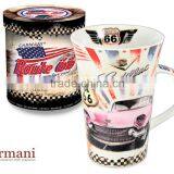 CARMANI Gift Set - Mug OLD VEHICLES Design thumbnail-1