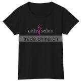 Heat Press Short Sleevescotton Tshirt Hair Salon Uniforms thumbnail-6