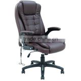 SAA ROHS CE certified Stylish 6 point massage chair leather office chair with armrest K-8901A-6