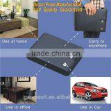 Wholesafe- MO100 Micro Vault Optical Fingerprint Portable Mini Car Gun Pistol Jewelry Security Strage Steel Safe Box / Vault