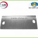 elastomeric pads of grooved Turnout railway rail tie pad