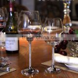 handmade bulk crystal wine glass with diamond stem blown                        
                                                Quality Choice