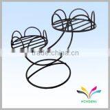 China Supplier Wholesale New Arrival Fancy Antique Metal Wire Creative Decorative Flower Crystal Stands for Weddings thumbnail-2