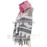 Customized Woven 100% Acrylic Wholesale Magic Scarf thumbnail-2