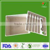 Biodegradable Sanitary Custom Sugarcane Fiber Blister Packaging thumbnail-1