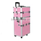 Aluminum Cosmetic/Makeup/Beauty Trolley Case (ZYD-HZ700)