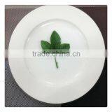 White Bone China Ceramic Plates thumbnail-1