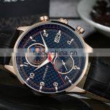 Fashion Curren Man Women Watches Nubuck Leather Wrist Watch thumbnail-2