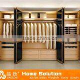 Folding Doors Wood Wardrobe Cabinets Customized Closet thumbnail-1