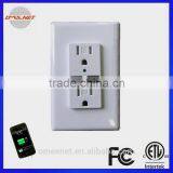 Max 2.1A ETL approval USB Charge Wall Socket Receptacle usb wall receptacle