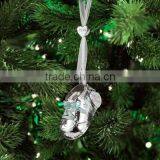 Metal Baby Shoes Christmas Ornaments thumbnail-4