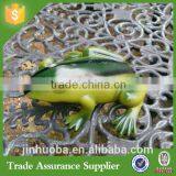 2016 Newest Resin Garden Ornament Decoration Green Frog Figurine thumbnail-1