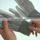 BAMBOO Fiber Latex Coated Palm Garden Gloves thumbnail-1