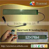 New! Hand-hold IR Sending Device in Wireless P2.5/3.0-12x76 SMD Smaller Programable Scrolling LED Text Message Circuit Board