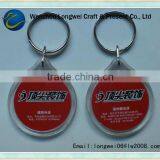 Free Photo Free Sex Round Clear Acrylic Keychain/detachable Key Ring/honda Keychains