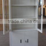 Office Filing Storage Steel Glass Door Wardrobe