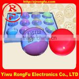 led rubber plastic water bouncing ball for new year christmas