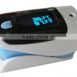 OLED Fingertip Pulse Oximeter with SpO2 and pulse monitoring