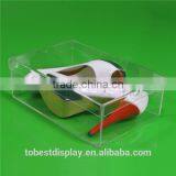 Handmade Clear Wholesale Custom Acrylic Shoe Display Box/acrylic Shoe Display Case/acrylic Shoe Storage With Lid