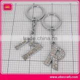 New Design Lovely Metal Letter Keychain thumbnail-3