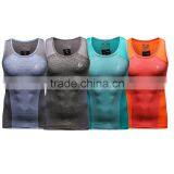 Men's Compression Tank Tops Slim Vest Body Tight Thin Vest Gym Singlet Crossfit Clothing Wholesale Male Vest Summer thumbnail-1