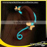 glow in the night butterfly clasp fancy cheap chinese earring