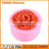 Hot Selling Rose Flower Cake Decoration Tip Silicone Fondant Mold thumbnail-6