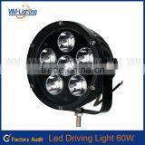 IP68 Spot/flood Beam Auto Led Work 60W Led Lamp