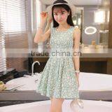 2016 Printing Summer Collect Waist Dress With Printed Fashion Style thumbnail-1