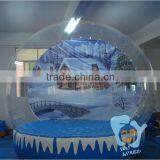 Cheap Price Holiday Gaint Inflatable Snow Globe thumbnail-6