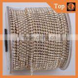 New Manufacturer Gold Rhinestone Cup Chain for Garments thumbnail-3