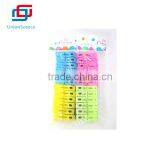 Mini Plastic Clothes Hanging Pegs