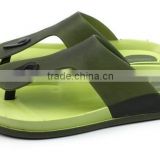 Wholesale PVC upper EVA sole for men slippers shoes