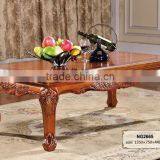 Wooden Tea Table Design High Class Large Rectangular Coffee Tables (NG2665)