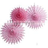 Orange and Black DIY Tissue Paper Fan Halloween Outdoor Decoration thumbnail-5