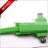 New Products Universal Rotating Usb Charging Cable, 360 Rotating 2 in 1 Usb Charging Cable for Iphone thumbnail-5