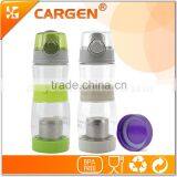 Clear Plastic Kids Sport Tea Strainer Water Bottle thumbnail-1